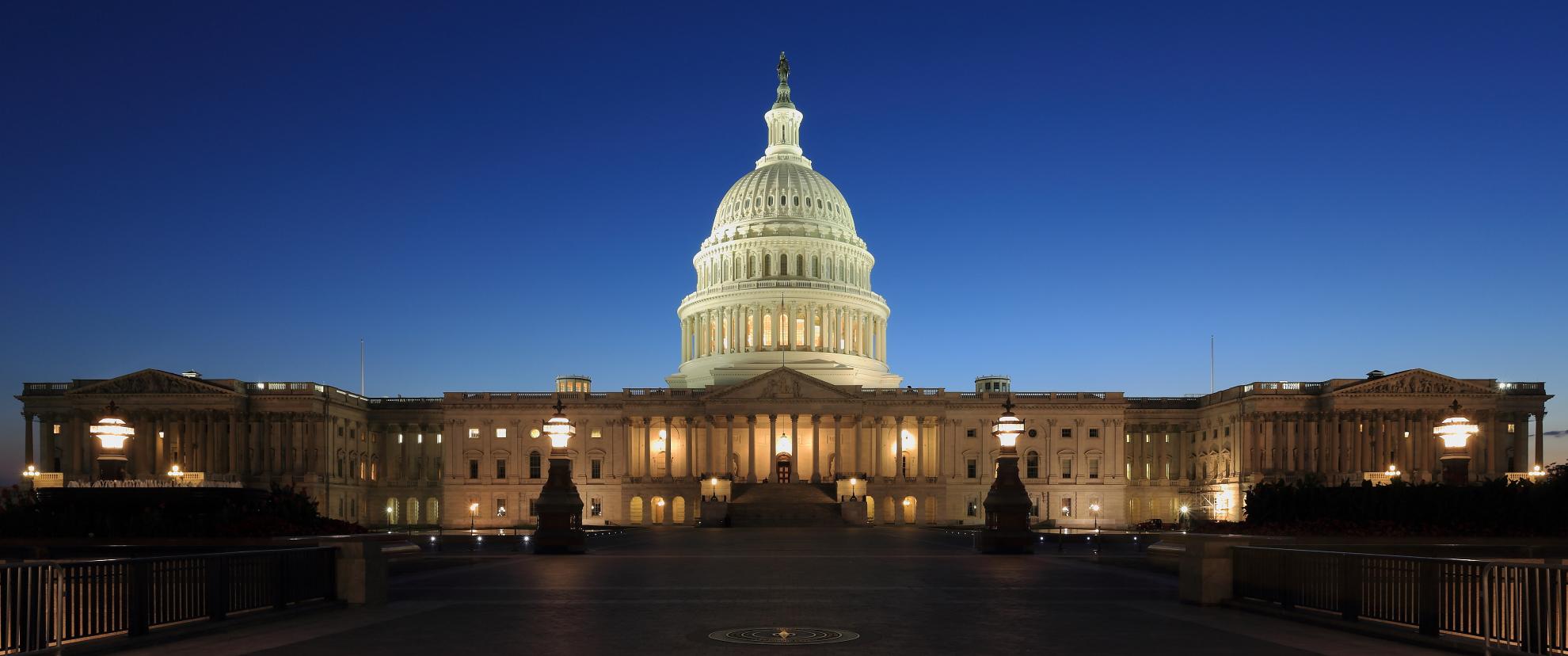 Capital Hill at Dusk